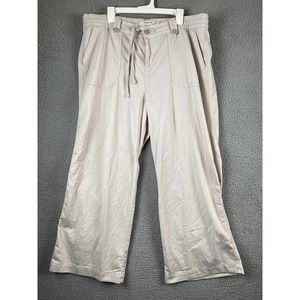 Torrid Pants Womens 18 Beige First at Fit Straight Leg Casual Stretch